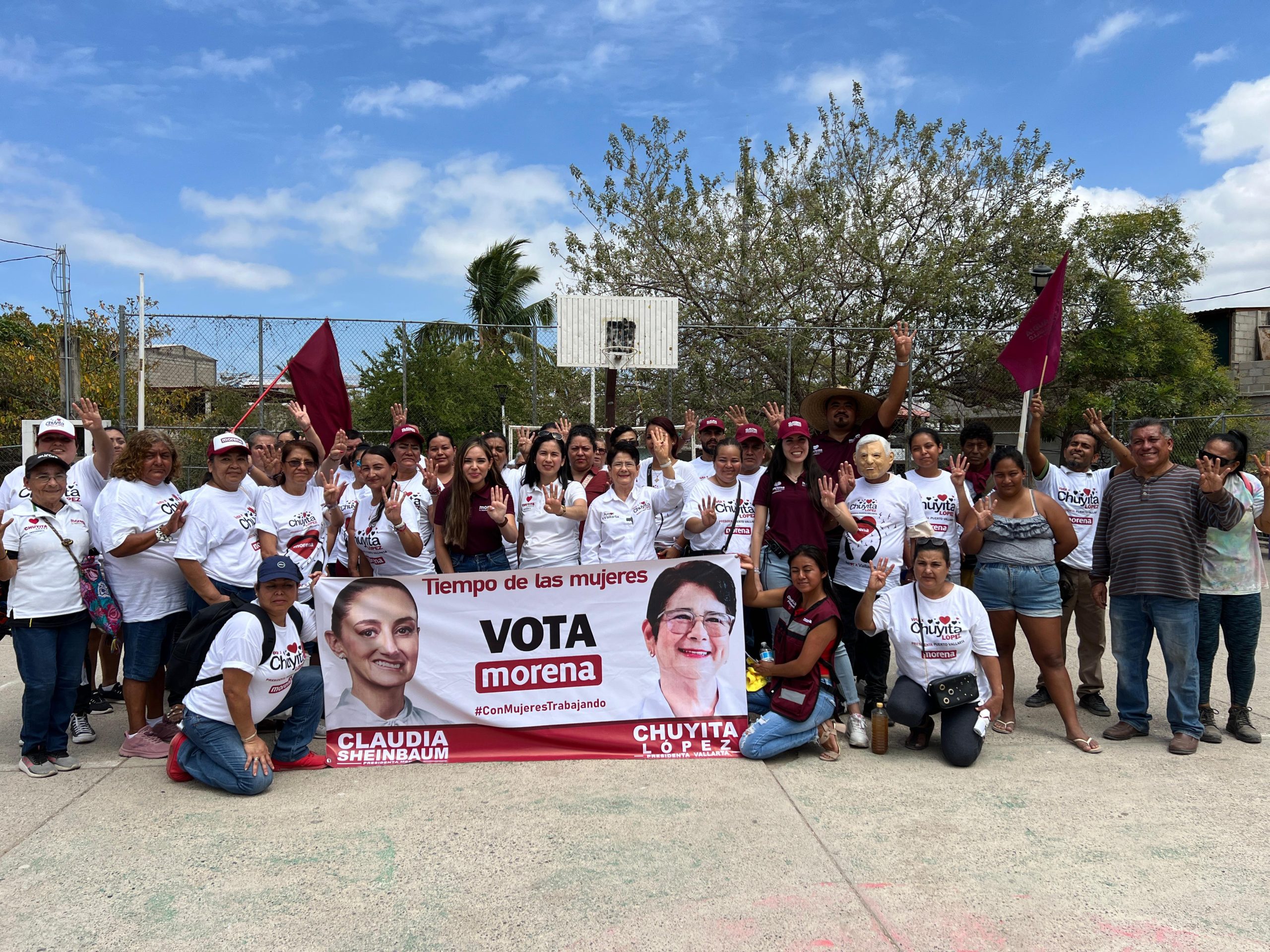 Chuyita López refrenda compromiso de amor y cuidado en Ramblases