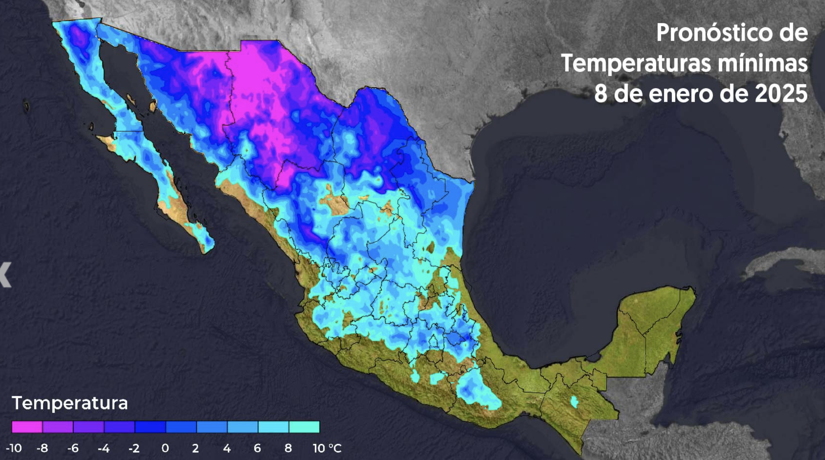 Alerta por Fuerte Tormenta Invernal en México, algunos estados suspenden clases por ola de frío 