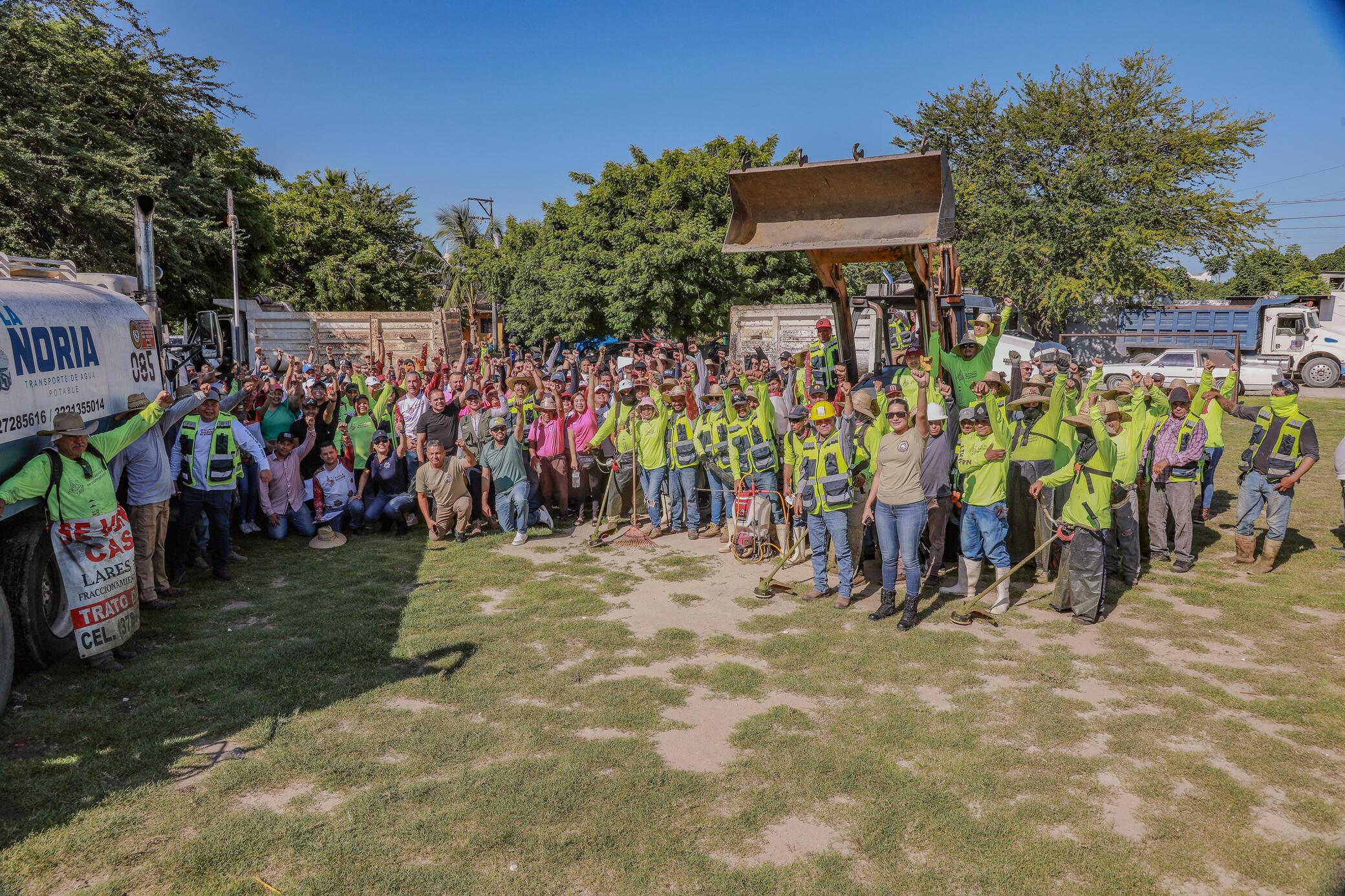 Héctor Santana impulsó nueva jornada del Limpiatón en San José del Valle