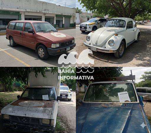 Retiran 32 autos abandonados en la ciudad durante agosto