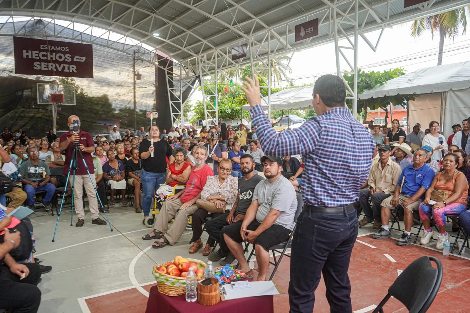 Héctor Santana celebra la Audiencia Ciudadana número 50 en Santa Rosa Tapachula