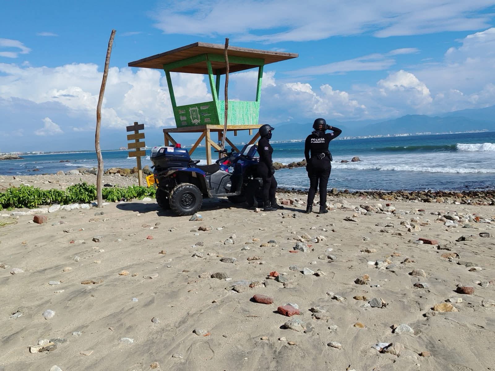 Autoridades municipales mantienen monitoreo permanente en playas