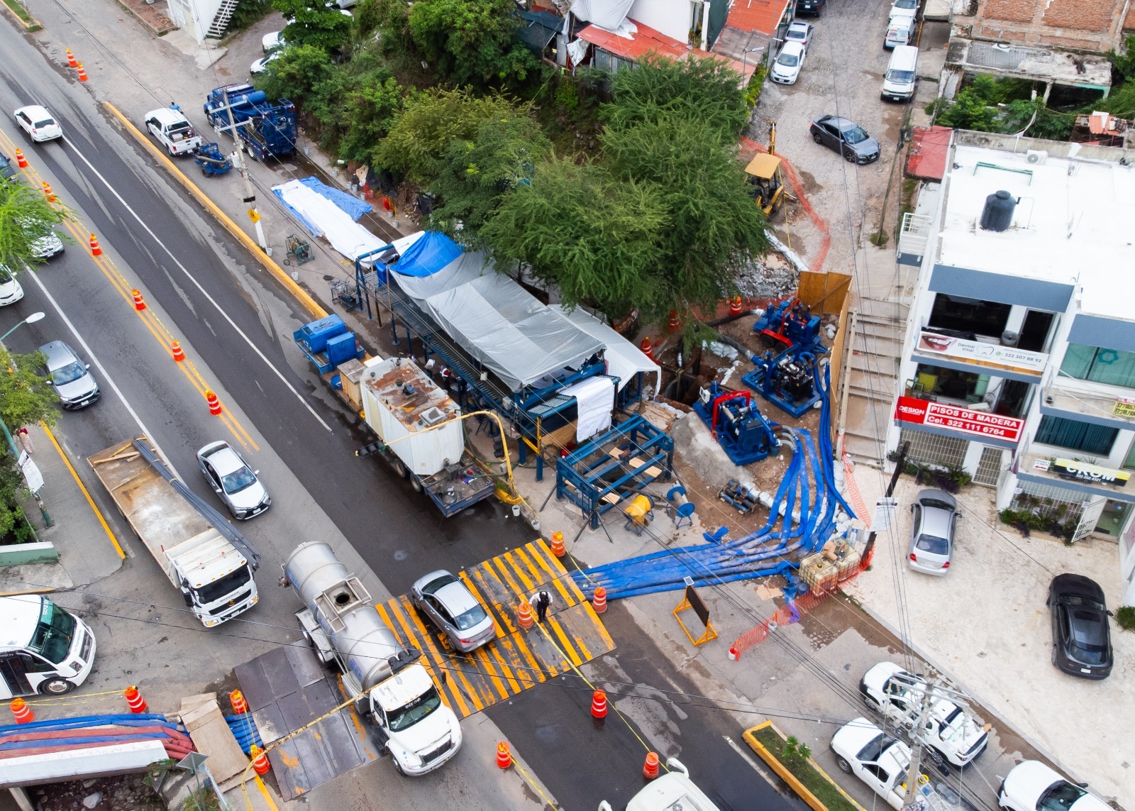 Avanza obra del Colector Centro–Norte en el Libramiento