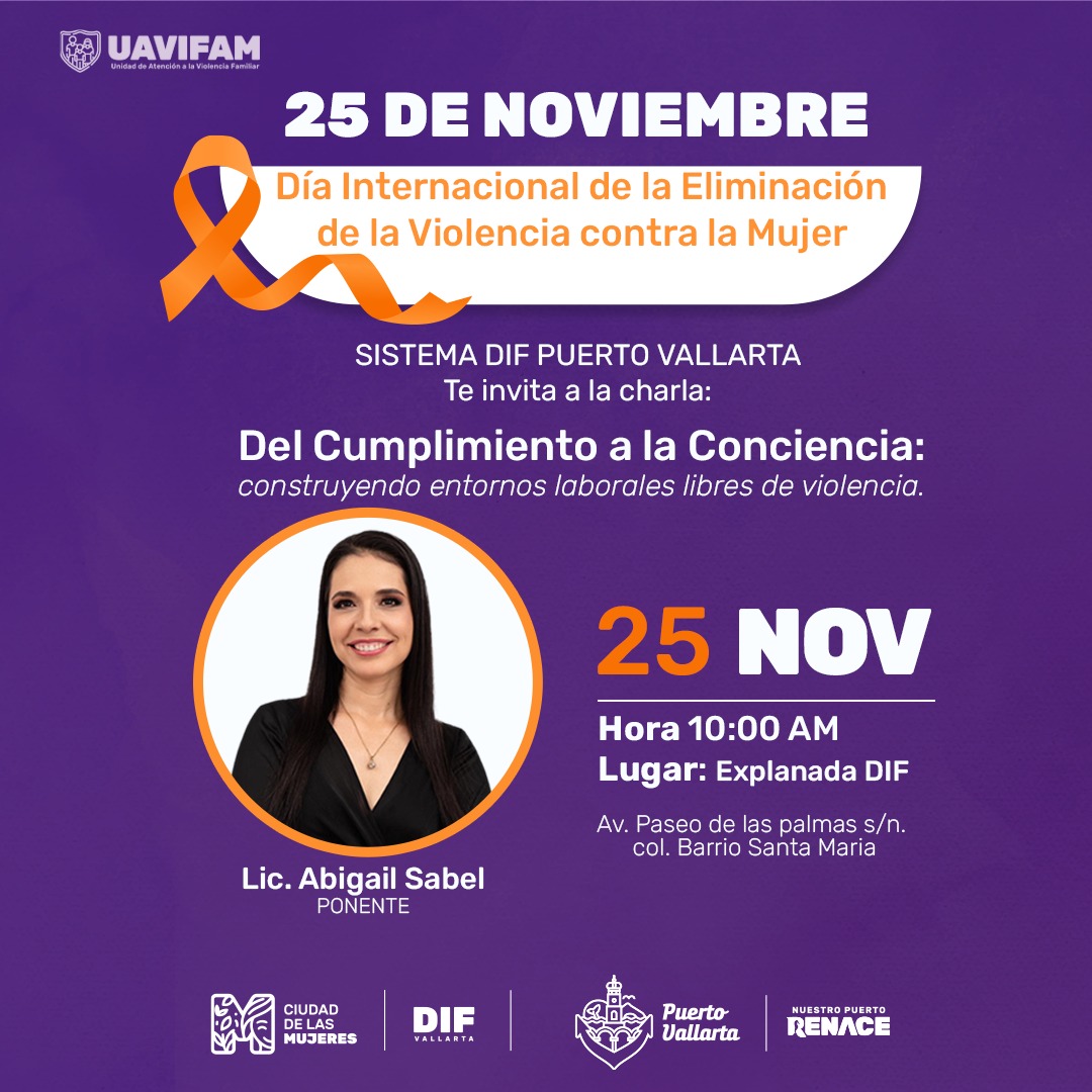 Invitan a la charla “Construyendo entornos laborales libres de violencia”