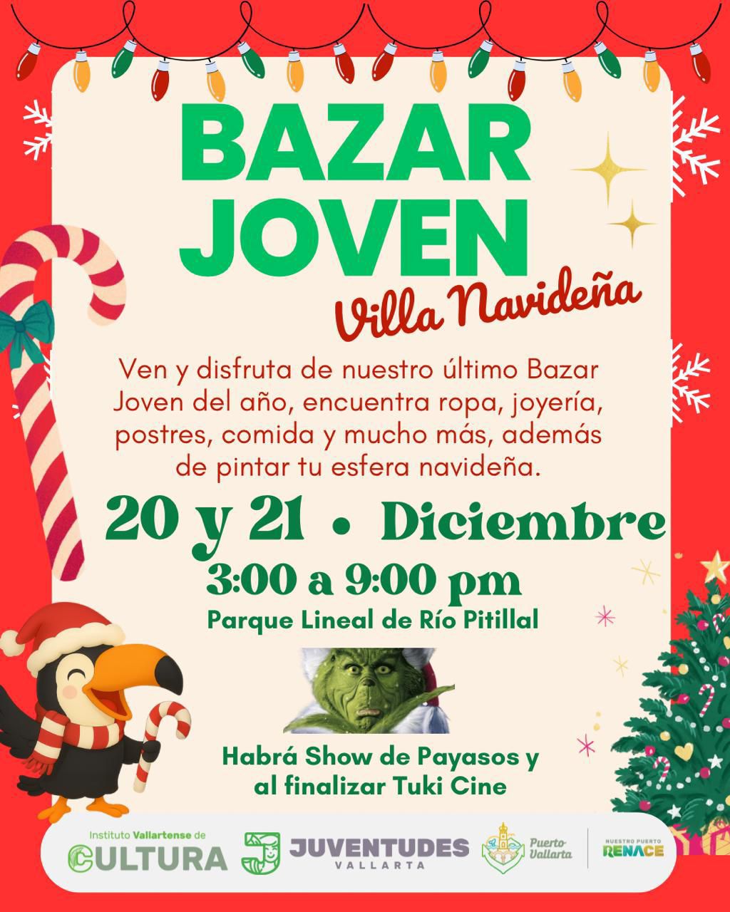 Gobierno del Bien invita al último Bazar Joven del año