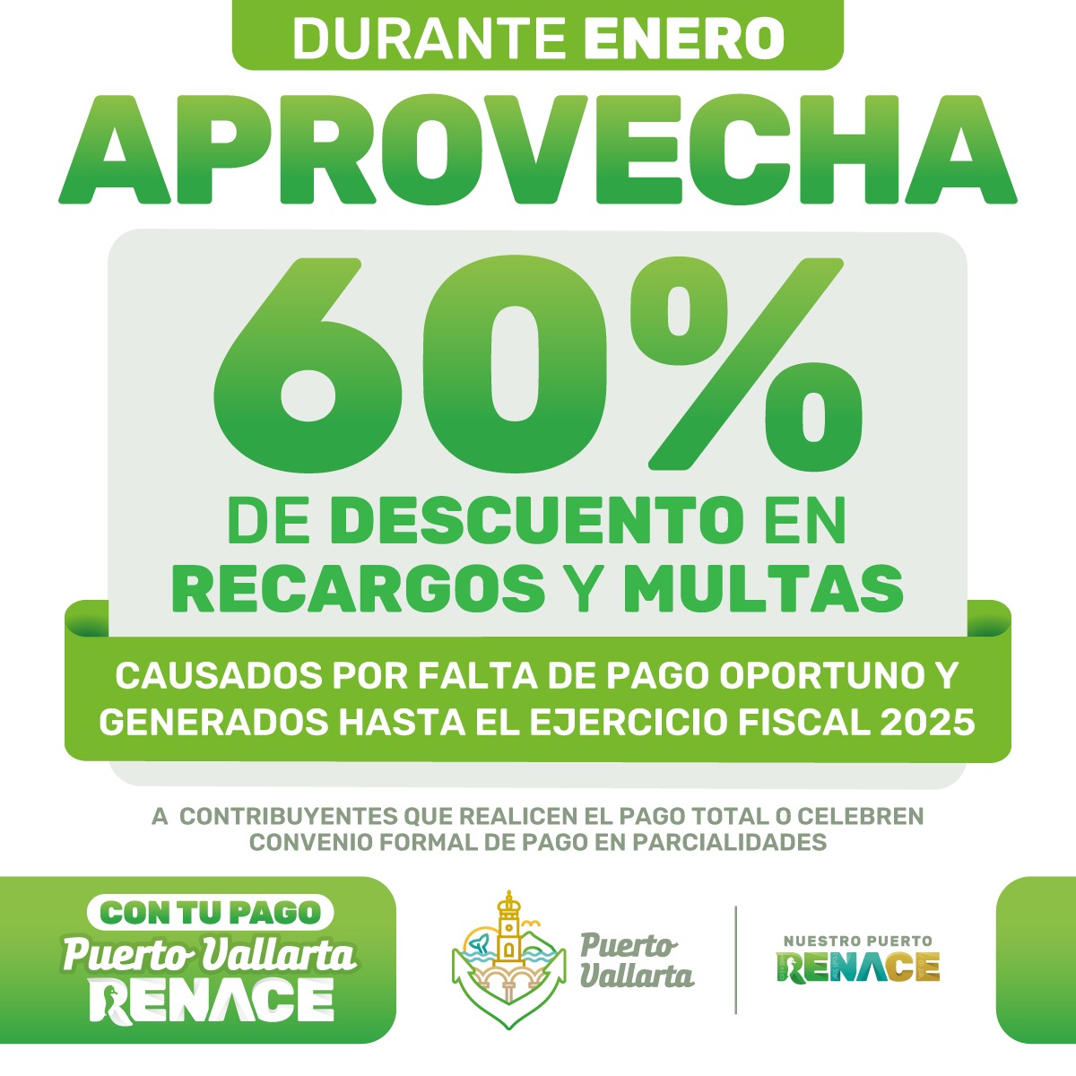 Gobierno del Bien ofrece facilidades de pago para prediales atrasados