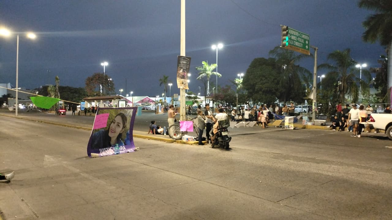 Bloqueos por el caso Clarisa en Puerto Vallarta, podrían continuar el fin de semana
