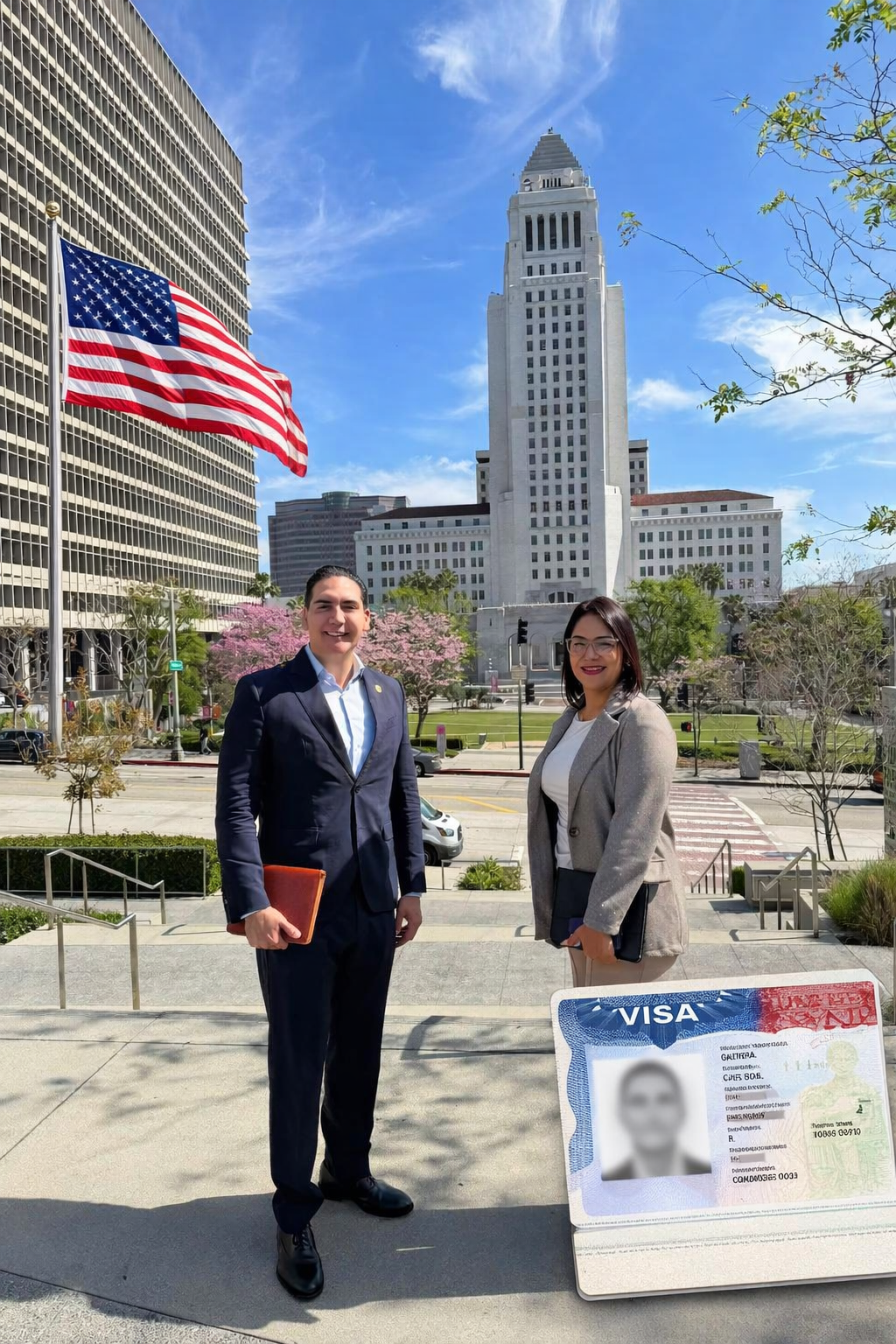 Héctor Santana fortalece lazos en Los Ángeles y desmiente rumores sobre su visa