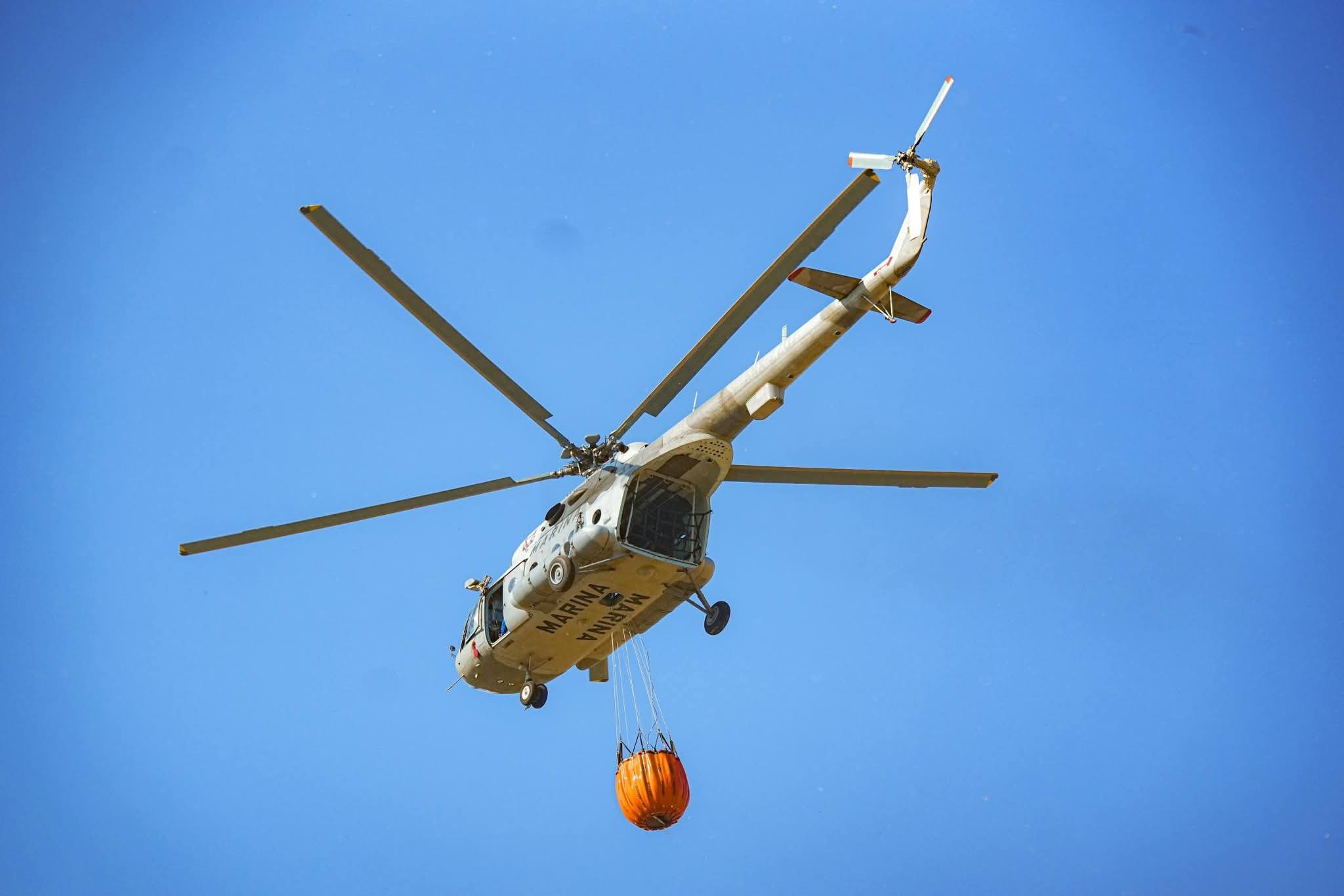 Avanza control del incendio en La Cruz de Huanacaxtle