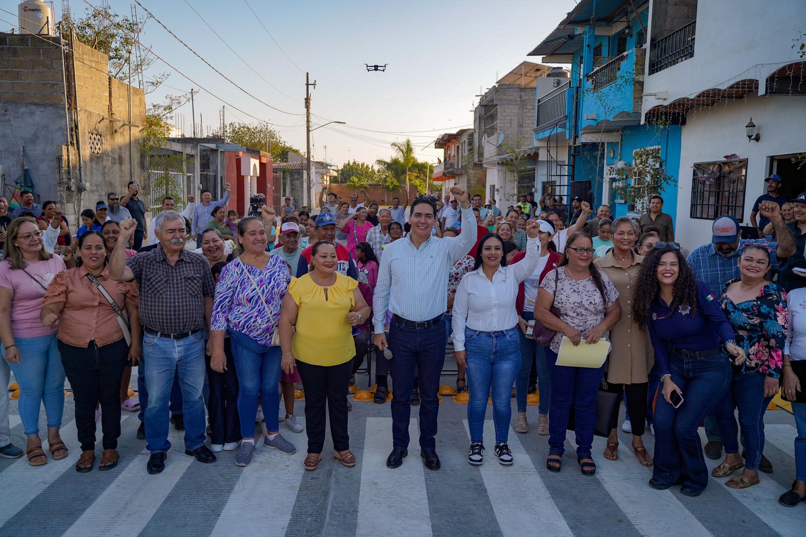 Gobierno Municipal de Bahía de Banderas inaugura la calle Violeta en San Juan de Abajo